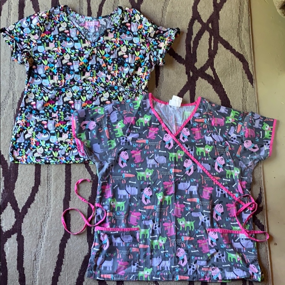Cat and Dog Scrubs